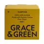 Tampoane din bumbac organic 100%, Super (18 buc), Grace and Green