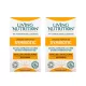 Duo Pack Organic Fermented SYMBIOTIC, pre+probiotice, 30 mld CFU (2 x 60 capsule), Living Nutrition