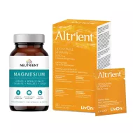 Pachet Magneziu Neutrient + Vitamina C Lipozomala Altrient