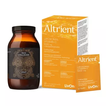 Pachet Altrient C (30 pliculete) + True Collagen Ancient and Brave (200 grame)