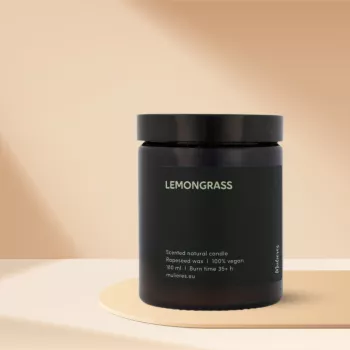 Lumanare naturala Lemongrass (180ml), Mulieres