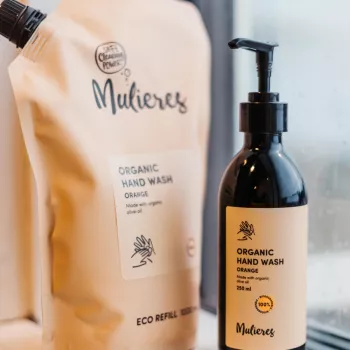 Refill Sapun lichid 100% ingrediente naturale Orange (1000 ml), Mulieres