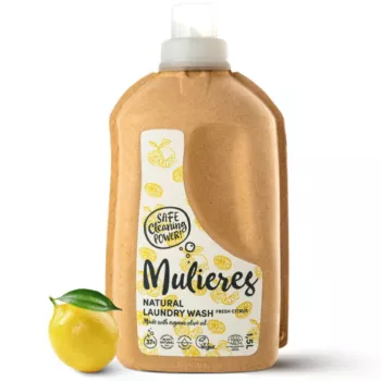 Detergent pentru rufe cu 99% ingrediente naturale Fresh Citrus (1.5L), Mulieres