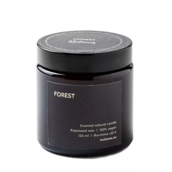 Lumânare naturală Nordic Forest (120ml), Mulieres