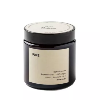 Lumânare naturală fără miros (120ml), Mulieres