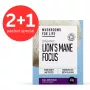 2+1 Organic Lions Mane Focus 1000 mg Full Spectrum Powder (60 grame), MushroomsForLife