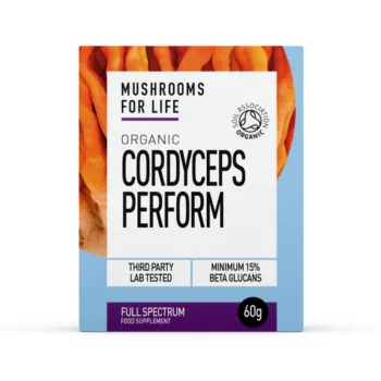 Organic Cordyceps Perform 1000 mg Full Spectrum Powder (60 grame), MushroomsForLife Organic Cordyceps Perform 1000 mg Full Spectrum Powder (60 grame), MushroomsForLife