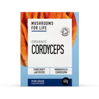 Organic Cordyceps 1000 mg Pure Grade Extract Powder (60 grame), MushroomsForLife Organic Cordyceps 1000 mg Pure Grade Extract Powder (60 grame), MushroomsForLife