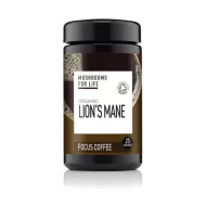 Organic Lions Mane Focus Coffee 1000mg Pure Grade Extract 75 grame (25 porții), MushroomsForLife Organic Lions Mane Focus Coffee 1000mg Pure Grade Extract 75 grame (25 porții), MushroomsForLife
