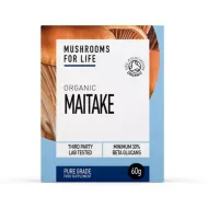 Organic Maitake 1000 mg Pure Grade Extract Powder (60 grame), MushroomsForLife