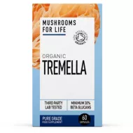 Organic Tremella Mushroom 800mg Pure Grade Extract (60 capsule), MushroomsForLife