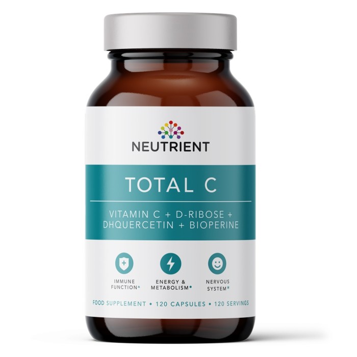 Total C Formulă avansată cu 5 tipuri de vitamina C (120 capsule), Neutrient