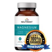 Magnesium Taurate, Bisglycinate, Citrate, Malate, Oxide (120 capsule), Neutrient