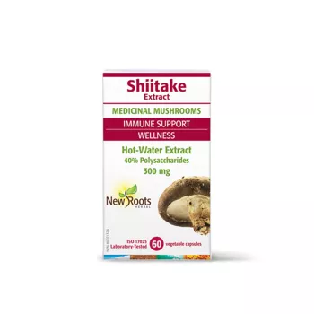 Shiitake 300 mg (60 capsule vegetale), New Roots Shiitake 300 mg (60 capsule vegetale), New Roots
