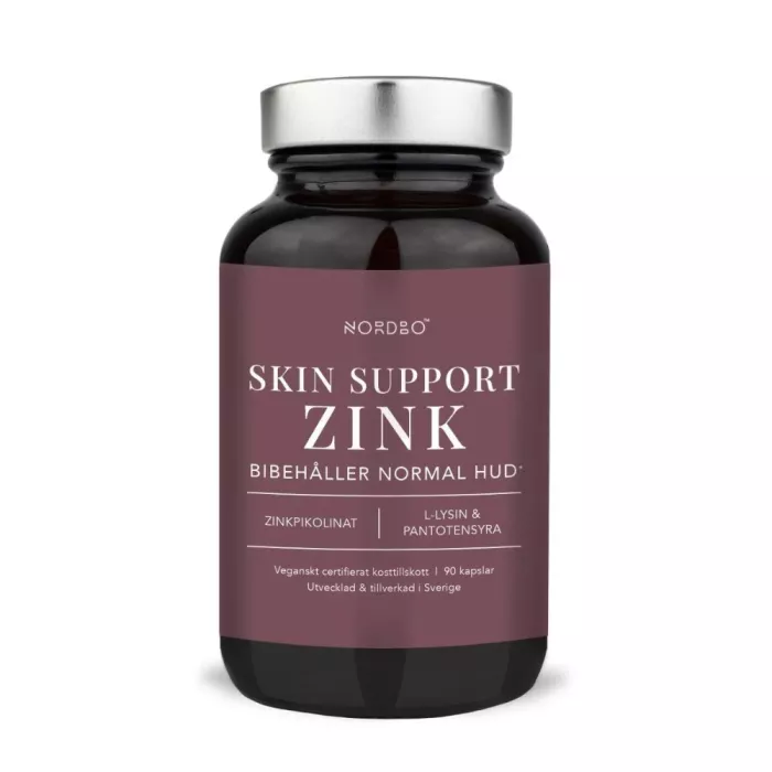 Zinc Skin Support (90 capsule), Nordbo