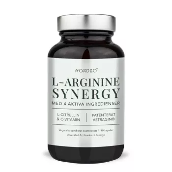 L-Arginine Synergy (90 capsule), Nordbo