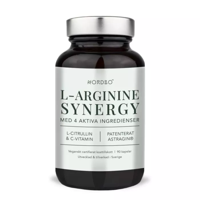 L-Arginine Synergy (90 capsule), Nordbo