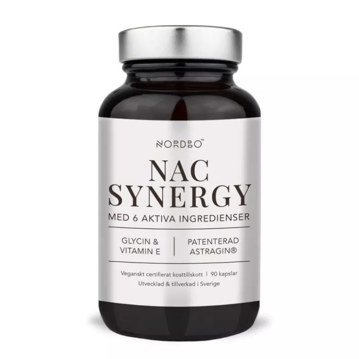 NAC (N-acetyl-L-cysteine) Synergy (90 capsule), Nordbo