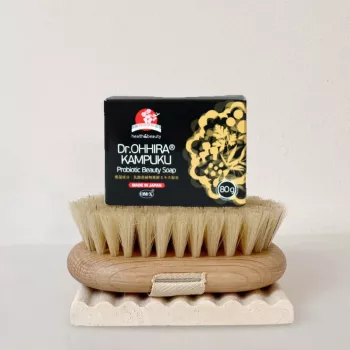 Dr.Ohhira® Sapun de fata Kampuku cu probiotice OM-X®, 80 g