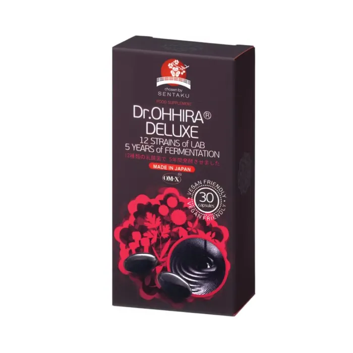 Dr.Ohhira® Deluxe probiotice fermentate 5 ani cu OM-X®, 30 capsule