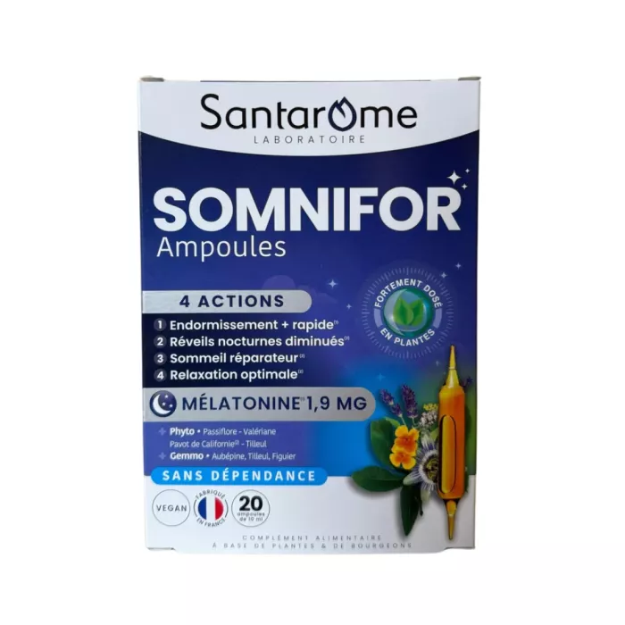 Somnifor Ampoules (20 fiole), Santarome Somnifor Ampoules (20 fiole), Santarome