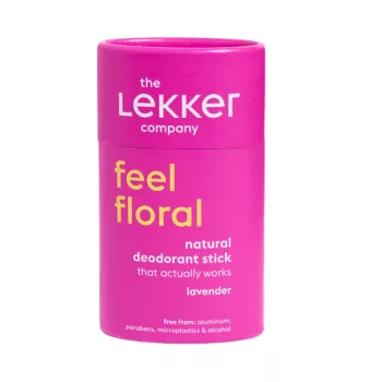 Deodorant stick FEEL FLORAL cu lavanda (40 grame), The Lekker Company