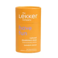 Deodorant stick HAVE FUN cu mandarine si lamaie (40 grame), The Lekker Company Deodorant stick HAVE FUN cu mandarine si lamaie (40 grame), The Lekker Company