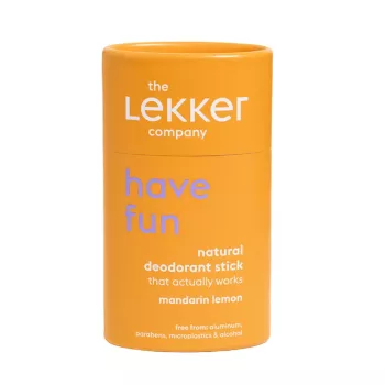 Deodorant stick HAVE FUN cu mandarine si lamaie (40 grame), The Lekker Company