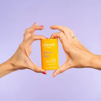 Deodorant stick HAVE FUN cu mandarine si lamaie (40 grame), The Lekker Company