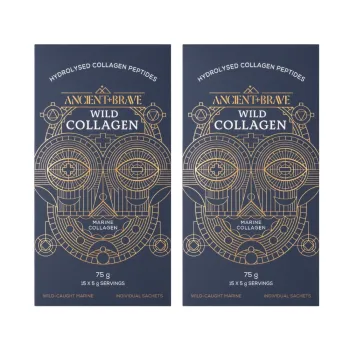 2 x Wild Collagen Marin 15 plicuri x 5g, Ancient and Brave