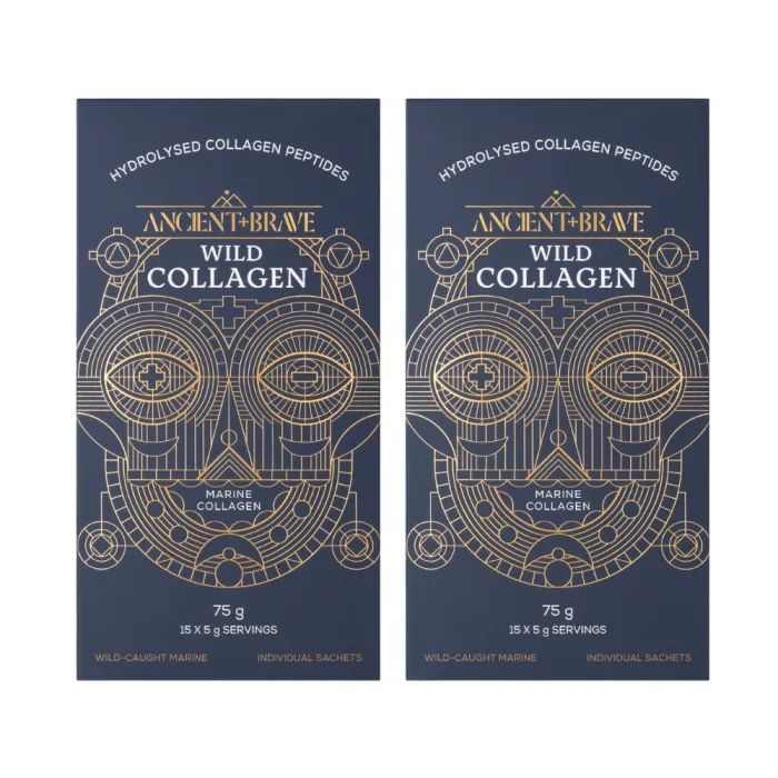 2 x Wild Collagen Marin 15 plicuri x 5g, Ancient and Brave