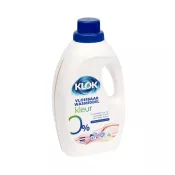 KLOK Detergent lichid pentru rufe colorate 0% parfum, 0% coloranti, 1,485L (27 spalari)