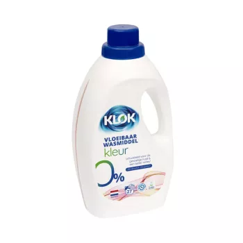 KLOK Detergent lichid pentru rufe colorate 0% parfum, 0% coloranti, 1,485L (27 spalari)