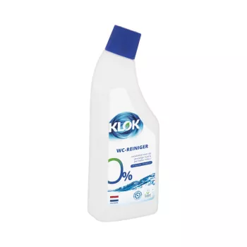 KLOK Detergent lichid pentru vasul de toaleta, 0% parfum, 0% coloranti, 750ml