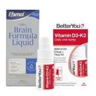 Pachet economic Brain Formula cu DHA + Vitamina D3+K2 Spray Oral