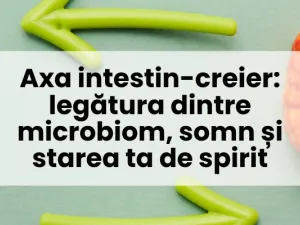 Axa intestin-creier: legătura dintre microbiom, somn și starea ta de spirit