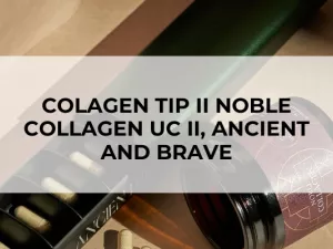 Colagen tip II Noble Collagen UC II, Ancient and Brave