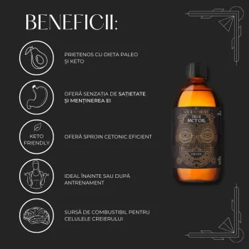 True MCT Oil 500 ml (50 portii), Ancient and Brave