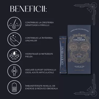 Wild Collagen Marin 15 plicuri x 5g, Ancient and Brave