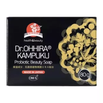 Dr.Ohhira® Sapun de fata Kampuku cu probiotice OM-X®, 80 g