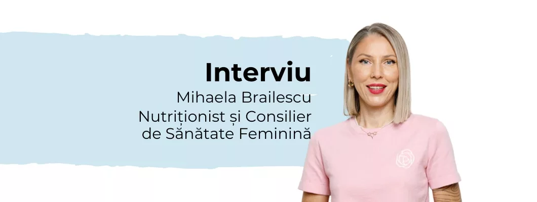 Dezechilibrele hormonale și nutriția terapeutică - cu Mihaela Brăilescu Dezechilibrele hormonale și nutriția terapeutică - cu Mihaela Brăilescu