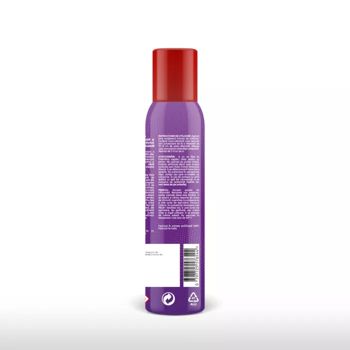 Spray Rapid Alinare Disconfort Muscular si Articular cu Turmeric si Ricin (100g), Algoved