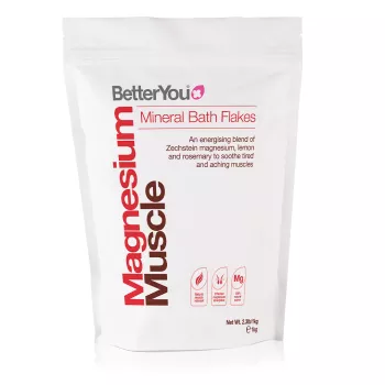 Fulgi de baie cu magneziu pentru mușchi (1000 grame), BetterYou Fulgi de baie cu magneziu pentru mușchi (1000 grame), BetterYou