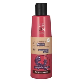 Sampon reparator Bio Organic Rich Elements cu masline si rodie (250ml), GRN Shades of Nature