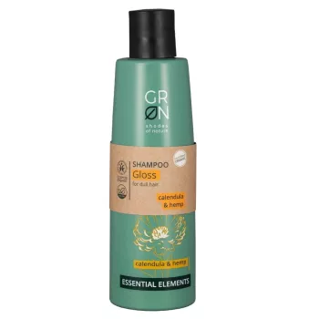 Sampon pentru stralucire Bio Organic Essential Elements cu canepa si galbenele (250ml), GRN Shades of Nature