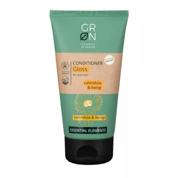 Balsam pentru stralucire Bio Organic Essential Elements cu canepa si galbenele (150ml), GRN Shades of Nature