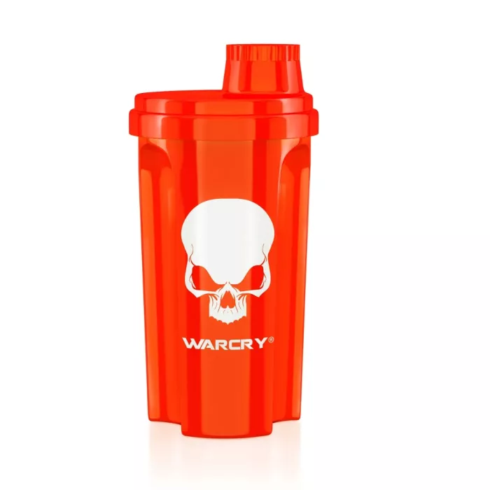 Shaker Warcry portocaliu neon 700 ml, Genius Nutrition Shaker Warcry portocaliu neon 700 ml, Genius Nutrition