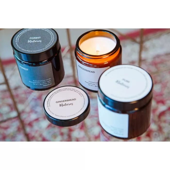 Lumânare naturală Nordic Forest (180ml), Mulieres