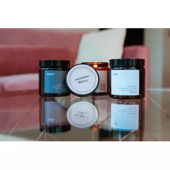 Lumânare naturală Nordic Forest (120ml), Mulieres