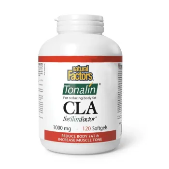 CLA Tonalin – The Slim Factor 1000 mg (120 capsule moi), Natural Factors